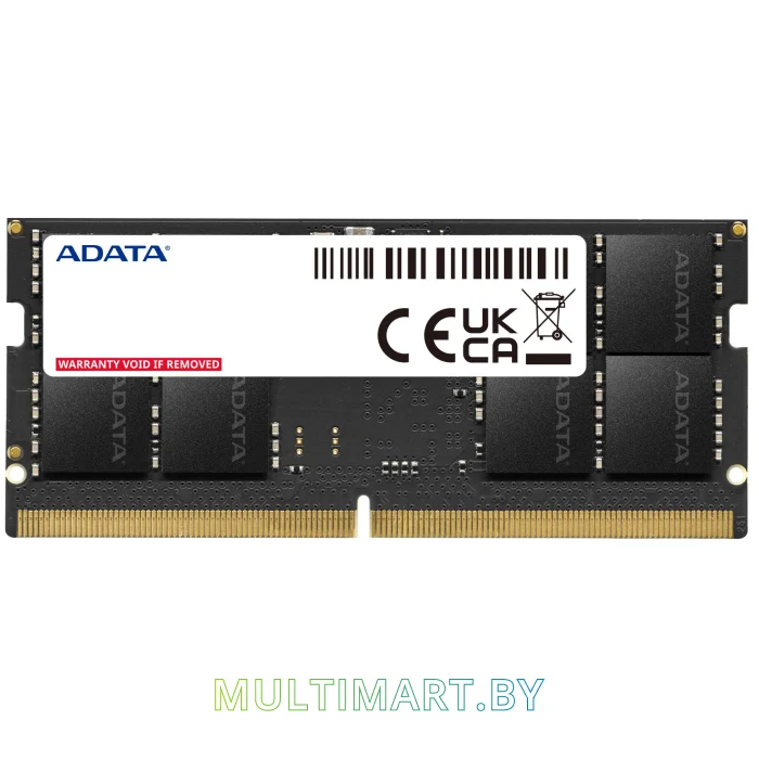 Оперативная память ADATA 8GB DDR5 SODIMM PC5-44800 (AD5S56008G-S)